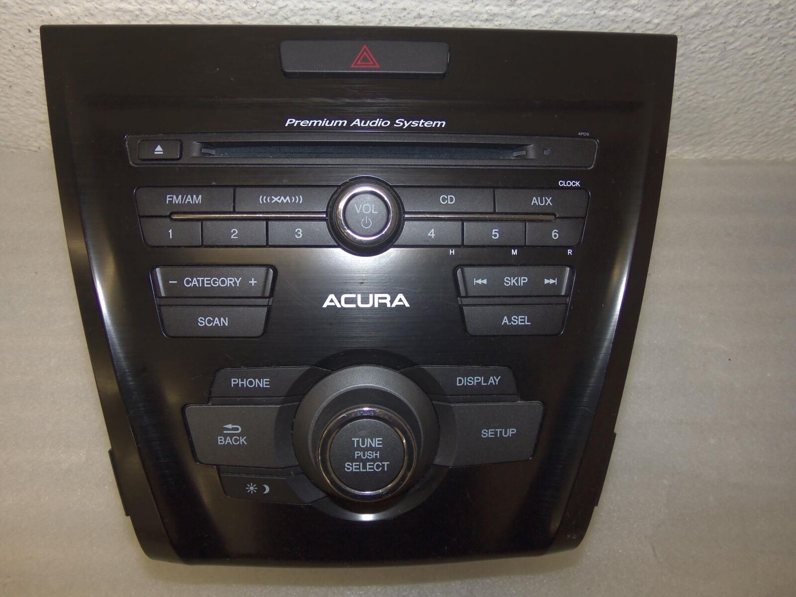 ACURA ILX 2013-2014-2015 OEM RADIO SATELLITE 4PD0 CD AUX 39100-TX6-A11