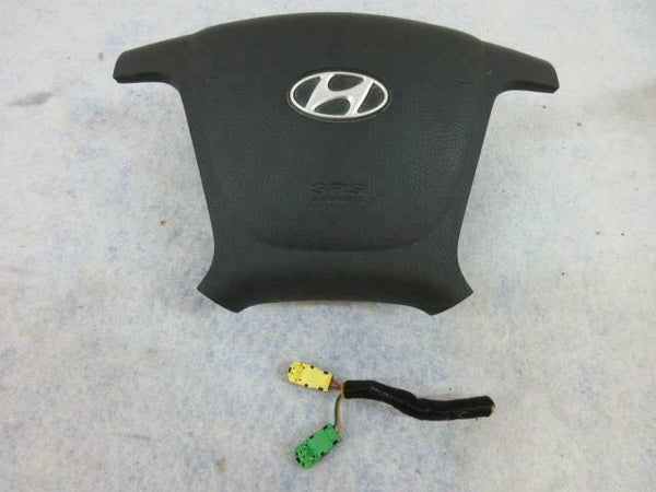 HYUNDAI SANTA FE 2007-2008-2009-2010-2011-2012 BLACK DRIVER STEERING LEFT Airbag