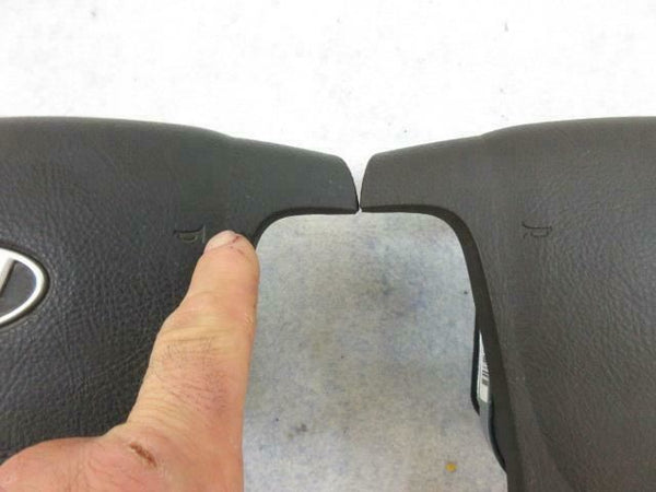 HYUNDAI SANTA FE 2007-2008-2009-2010-2011-2012 BLACK DRIVER STEERING LEFT Airbag