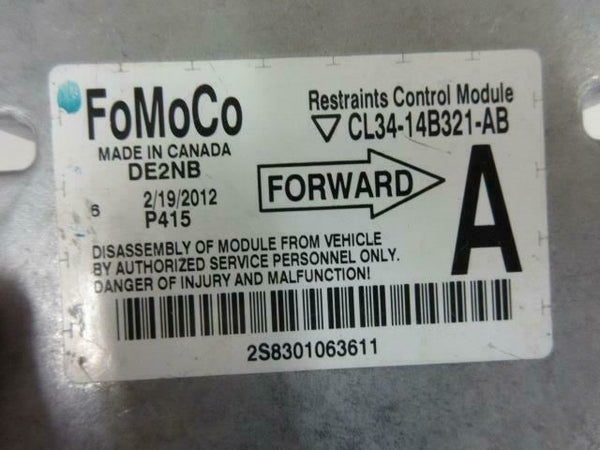 FORD F150 F-150 KING RANCH CREW CAB 2010-2012-2011-2013-2014 MODULE BELT Airbag
