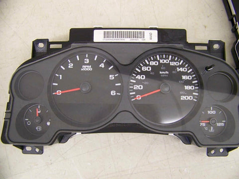 SIERRA 1500 2007-2008-2009-2010-2011-2012 OEM SPEEDOMETER KM CLUSTER 25941423