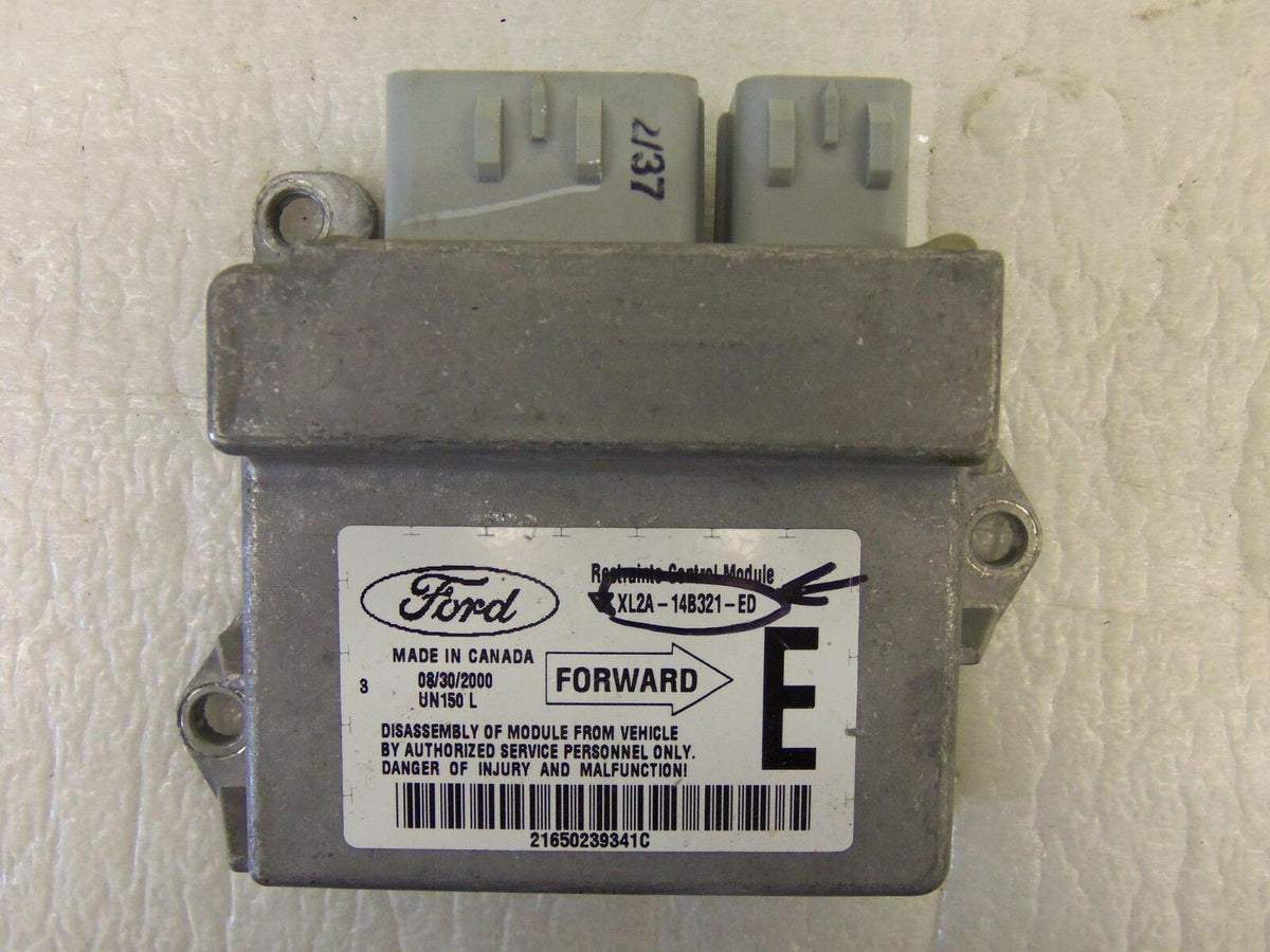 FORD EXPLORER 1999-2000-2001 SRS MODULE COMPUTER # XL2A-14B321-ED – srs ...
