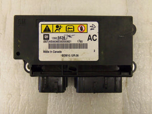 CADILLAC SRX 2010 SRS MODULE COMPUTER # 13505636