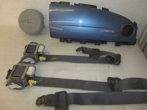 CHRYSLER PT CRUISER 2006-2007-2008-2009-2010 OEM BLUE SEAT BELT BAG