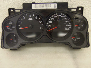 SILVERADO 1500 2X4 5.3 L AUTOMATIC SPEEDOMETER ? KM CLUSTER