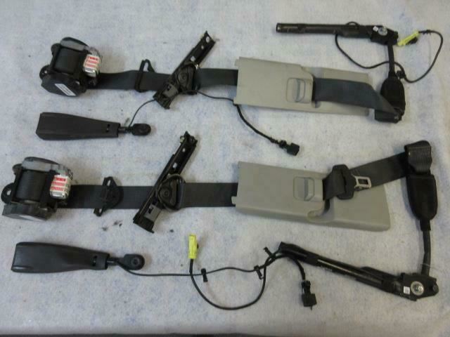 CHEVROLET CRUZE 2013-2014-2015-2016 OEM FRONT SEAT BELT LEFT RIGHT BLACK BUCKLES