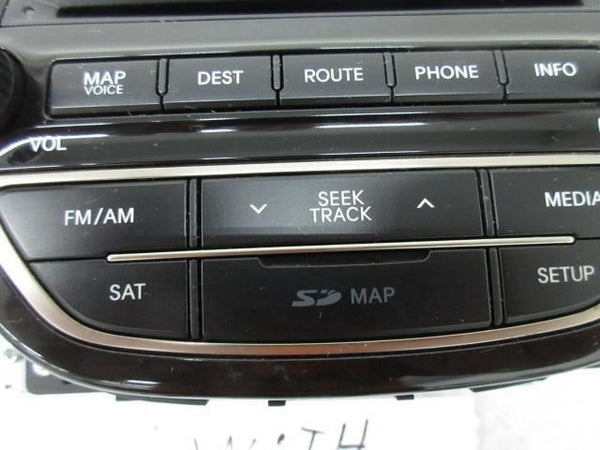 HYUNDAI GENESIS COUPE 2012-2013-2014-2015 OEM RADIO NAV SCREEN 7 ¨ 965602M502YHG