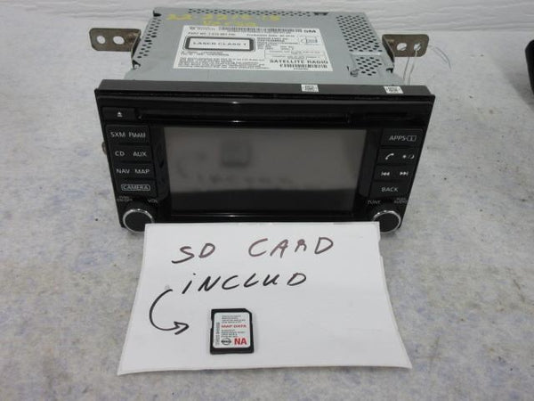 NISSAN VERSA 2015 OEM RADIO W SD SCREEN 5.5 ¨ NAVIGATION APPS SXM  259159MB5A