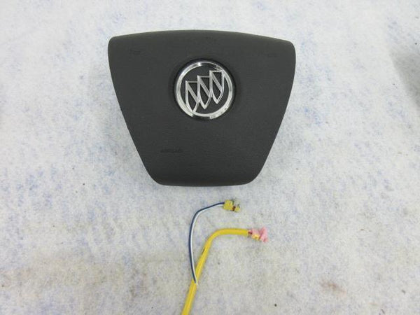 BUICK ENCLAVE 2008-2017 OEM AIRBAG BLACK 2 PLUGS DRIVER STEERING WHEEL LEFT