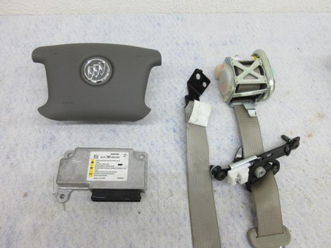 BUICK LUCERNE 2006-2007-2008-2009-2010-2011 GRAY BELT AIRBAG STEERING WHEEL LEFT