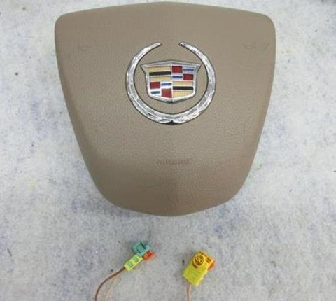 CADILLAC CTS 4 SRX 2014-2015-2016 OEM AIRBAG DRIVER LEFT STEERING WHEEL LH TAN
