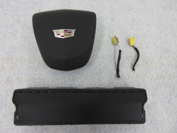 CADILLAC ATS 2013-2018-2019 OEM AIRBAG BLACK DRIVER KNEE LEFT STEERING WHEEL