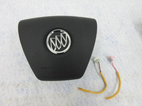 BUICK ENCLAVE 2008-2017 OEM AIRBAG BLACK 2 PLUGS LH DRIVER STEERING WHEEL LEFT