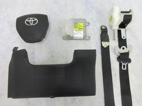 TOYOTA COROLLA 2014-2019 Airbag STEERING WHEEL knee  LEFT MODULE SEAT BELT BLACK
