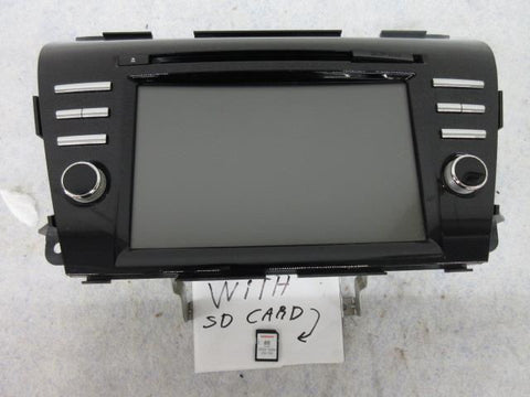 NISSAN MURANO 2015-2016 OEM RADIO QY-8451 SD SCREEN 8 ¨ NAVIGATION # 259159UA1B