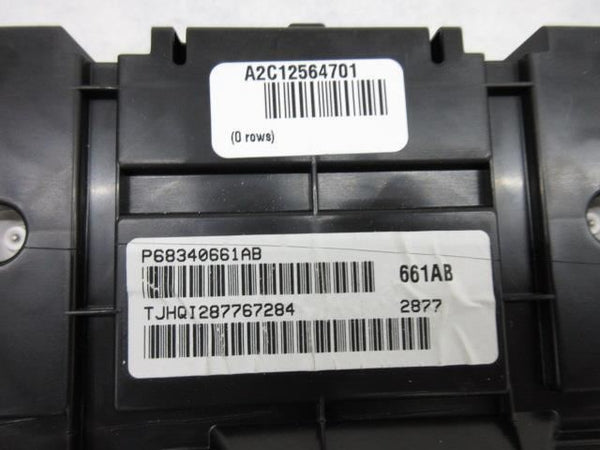 DODGE RAM 1500 GAZ 2013-2018 CLUSTER SCREEN 6 ¨ EVIC PREMIUM SWAP P68340661AB