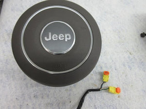 JEEP GRAND CHEROKEE 2011-2012-2013 BROWN Airbag driver steering wheel left plugs