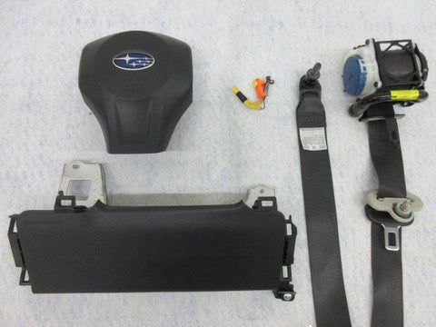 SUBARU XV CROSSTREK 2013-2014-2015 OEM Airbag steering wheel knee LEFT SEAT BELT