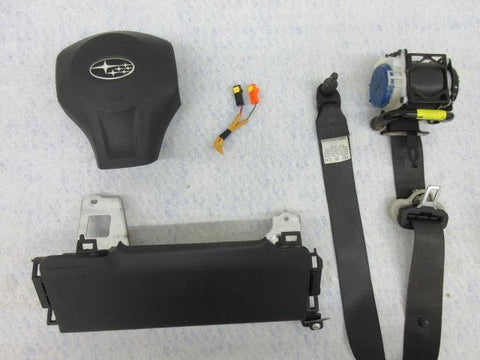 SUBARU XV CROSSTREK 2013-2014-2015 OEM Airbag LEFT steering wheel knee SEAT BELT