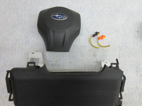 SUBARU Forester 2014-2015-2016 Airbag steering wheel knee DRIVER LEFT 2 PLUGS